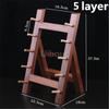 Japanese Bayonet Wooden Knife Rest Wooden Holder Swinging Knife Rack Wooden Shelf Willow Knife Sushi Chef Tool Sushi Maker
