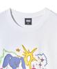 GAKKAI UNIONS Bunny Drawing Short Sleeve T-Shirt White