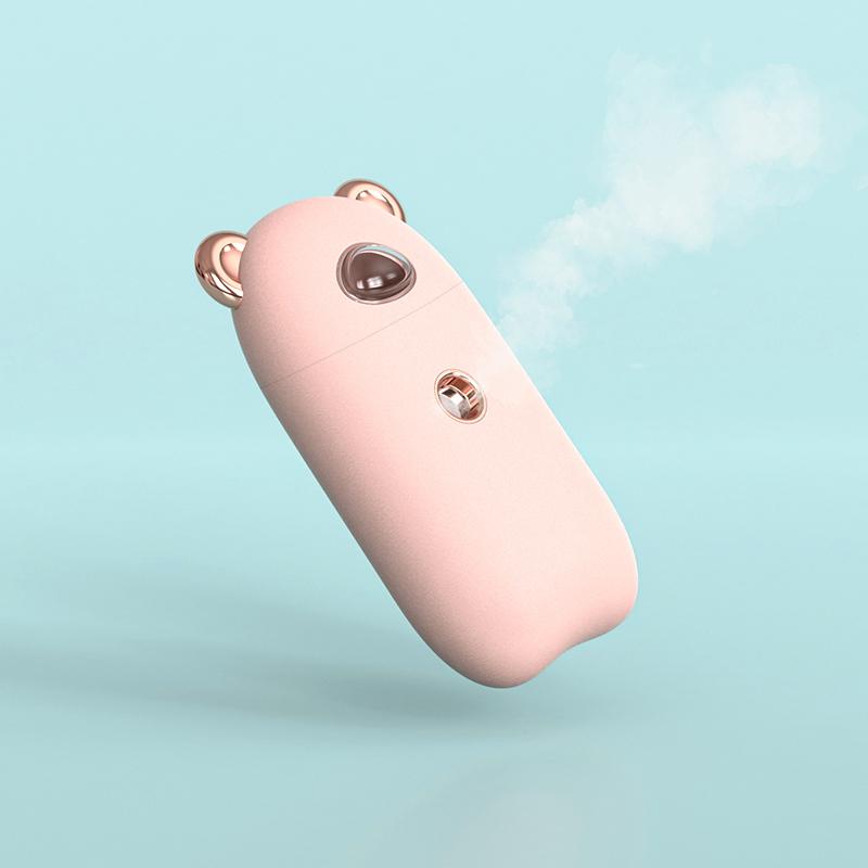 

Мини Портативный Паровой Аппарат для Лица Нано Распылитель Тумана USB Перезаряжаемый Уход за Кожей Красота Вода Спа Небулайзер Паровой Аппарат для Лица Увлажнитель розовый