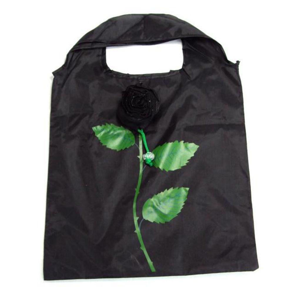 Storage Eco Reusable Travel Grocery Foldable Shopping Rose Flower Storage