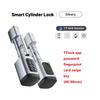 Smart Electronic Door Lock APP/ Password/ Card/ Key/Fingerprint Unlock Tuya TTLock APP Smart Adjustable Cylinder Lock for Home