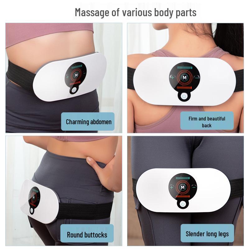 Smart Pulse Heated Abdominal Massage Waistband for Home Use