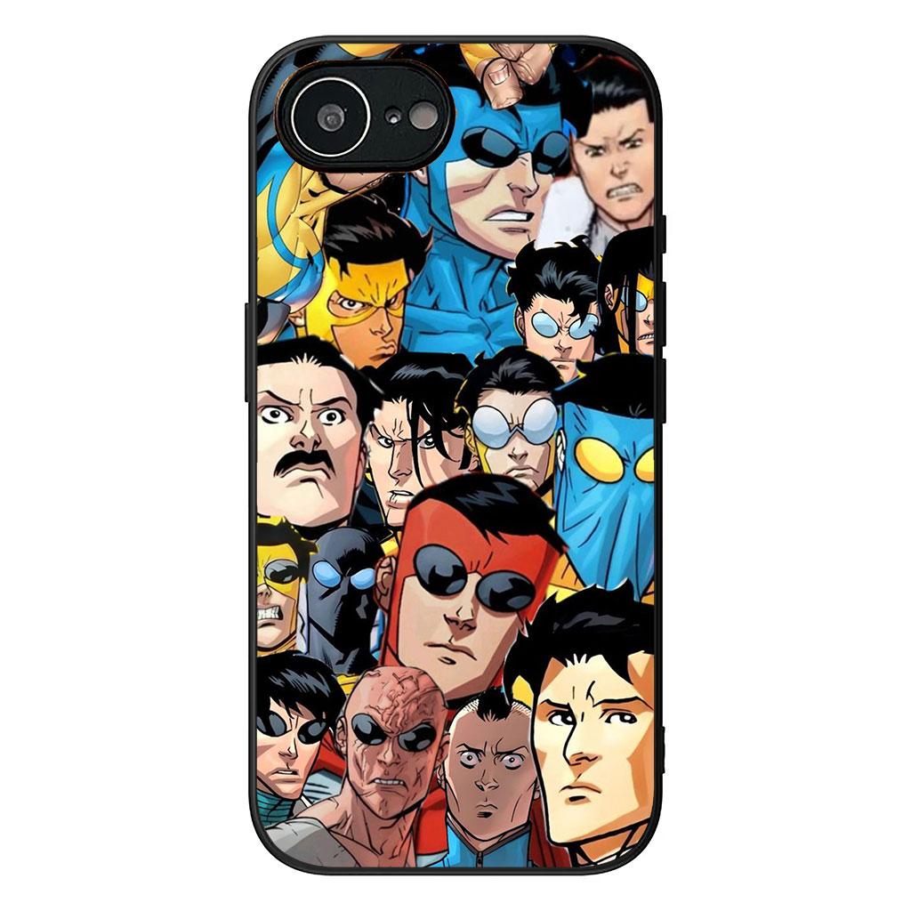 Collage Poster I-Invincibles Phone Cover for Apple iPhone 17 16 Plus 13 12 Pro Max Mini X XR ProMax 16E 15+ 16Plus Air Case