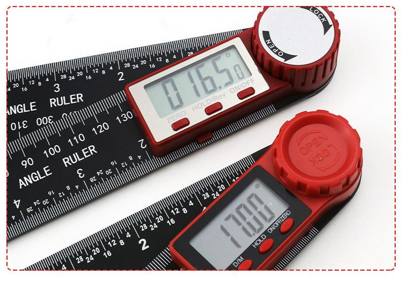 Digital Protractor & Vernier Caliper Combo: New Angle Ruler and Caliper