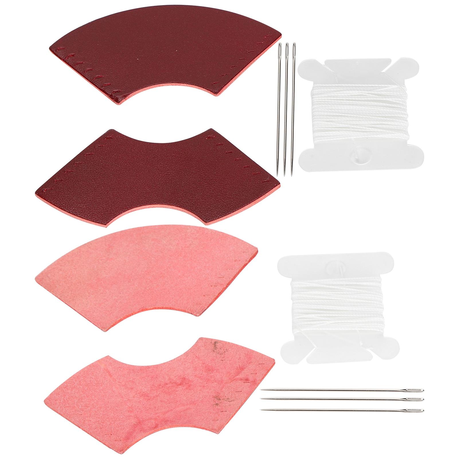 

Bookmark Corner Page Bookmark Reading Book Marker Needle Thread Accessories (Burgundy Red)