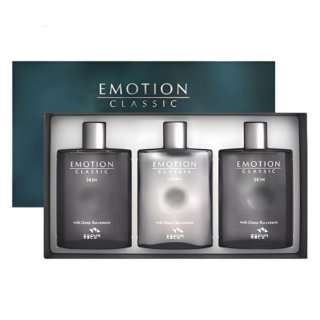 Flowers for Men Emotion Classic Skincare Set (Skin 160ml x2 + Lotion 160ml)