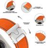 Elastic Nylon Strap For Apple Watch Ultra3 49mm Band 46mm 45mm 41mm 44mm 42mm 40mm 38mm Bracelet Metal umbrella button for IWatch Series11 10 9 8 7 SE