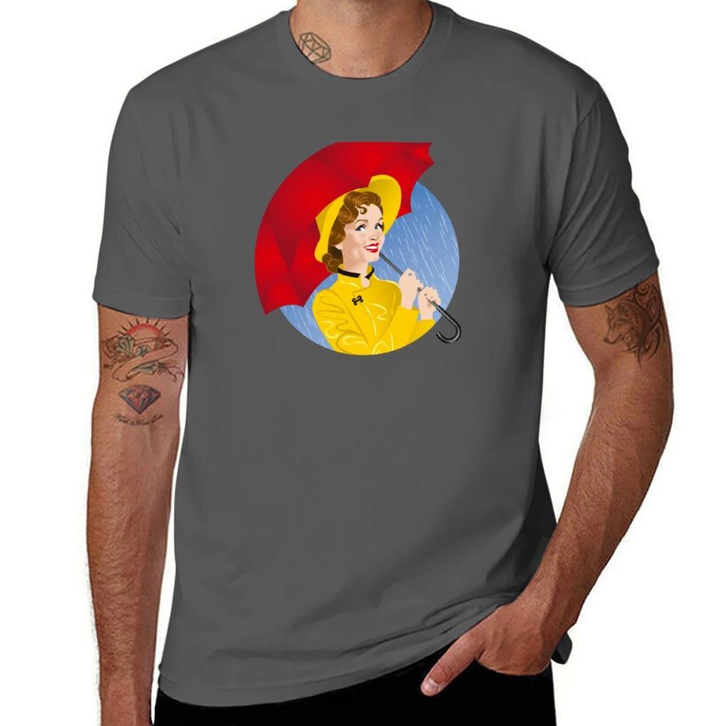 In the rain TShirt Independence Day Short Sleeve TShirt