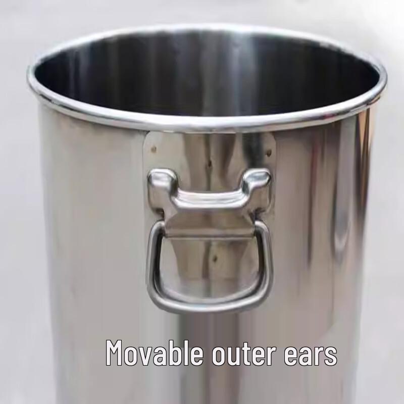Food Grade Stainless Steel Sealed Storage Bucket