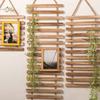 Wooden Wall Trellis Wall Planter for Climbing Plant,Hanging Plant Support Fence Frame Outdoor Indoor for Balconies