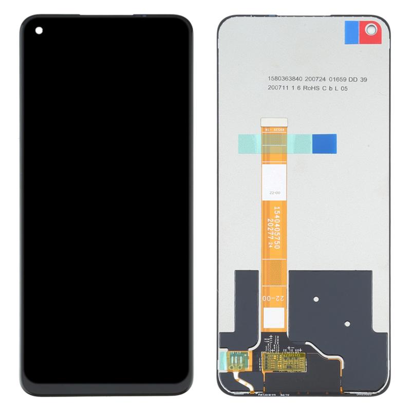 

LCD Screen and Digitizer Assembly Repair Part for Realme 7 5G RMX2111 Black