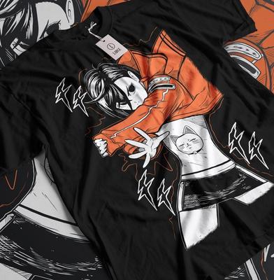 Ayase Momo T-Shirt Dandadan Cosplay Anime Geschenk Exklusives Shirt Alle Größen
