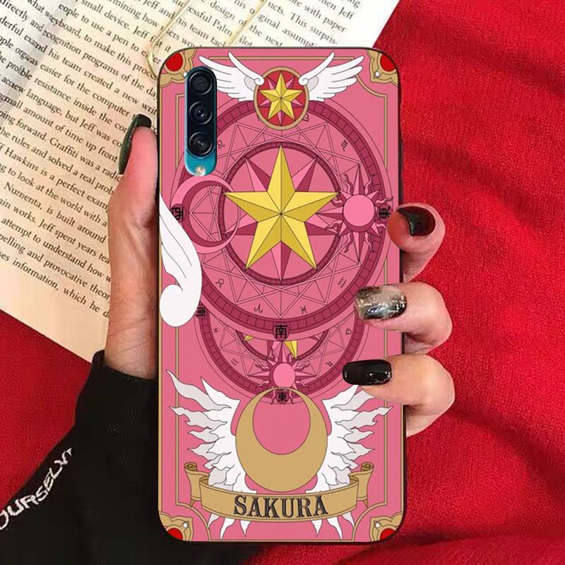 Card Captor Sakura Handyhülle für Samsung S20 lite S21 S10 S9 plus für Redmi Note8 9pro für Huawei Y6 Hülle