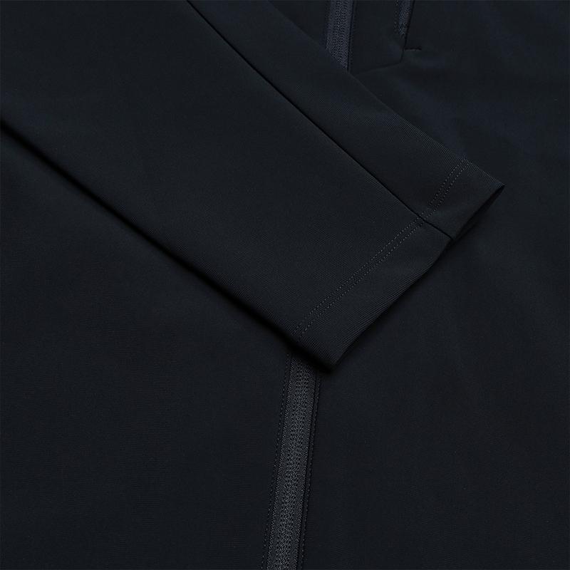Fila Fitness Fashion Versatile Simple Jacket Men Jackets Deep-Black A11M641502FBK