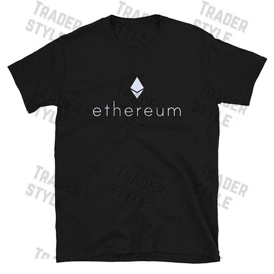 ETH T- Shirt crypto trader investor trading graphic tee S