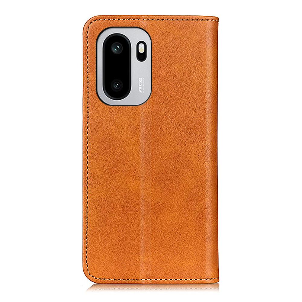 For OnePlus 15R 5G/Ace 6T 5G/Ace 6 5G Case Cowhide Texture Split Leather Flip Wallet Phone Cover
