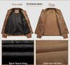 2022 Spring/Autumn Men's PU Leather Jacket - Youth Korean Style, Casual & Trendy