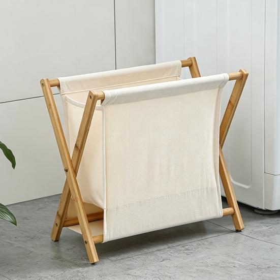 Dirty Clothes Basket with Durable Frame Large Capacity Laundry Hamper Bottom Heightening Mildew And Slip Resistant Laundry Storage Bin