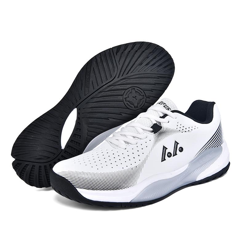 

LEFUS Sneakers Women/Men s Anti-SkidTennis Shoes Breathable Tennis Badminton Court Shoes with MD/Rubber Sole Tennis Table Tennis Shoes 36 чёрный/белый
