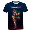 Camiseta de Luta Novo Jogo Tekken 8 Impressa em 3D Para Homens Roupas Harajuku Streetwear Camiseta Para homens Gola Redonda Manga Curta Tops