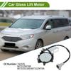 Front Left Driver Side Power Window Regulator Lift Motor for Nissan Quest MPV 2004-2009 No.742555/80731ZM70B 6 Pin Car Window Glass Lift Motor