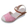 Rhinestone Platform Sandals For Women Vacation Slingback Court Wedges Sandals For Women Canvas Espadrille Sandals For Woman