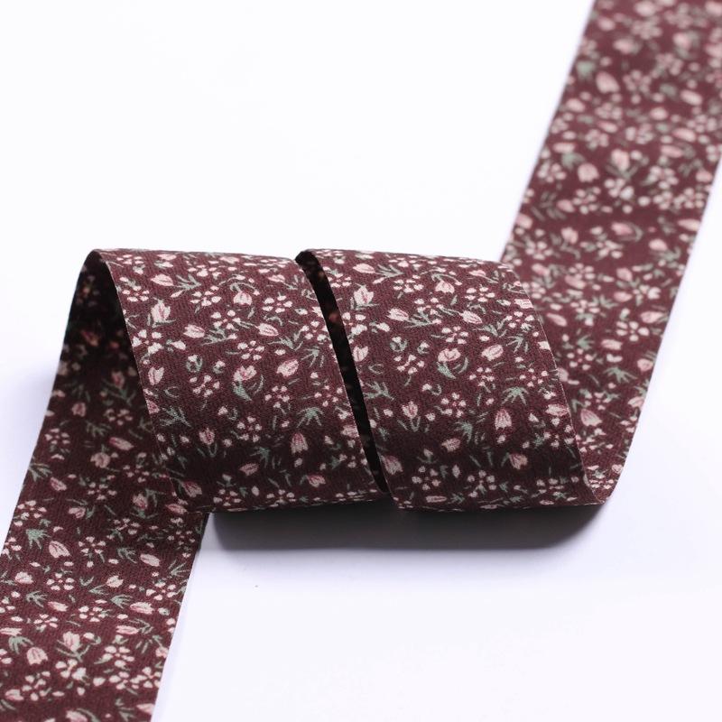 Floral Double Sided High Quality Ribbon butterfly Clip Hairpin Gift Wrap Strip Raw Accessories
