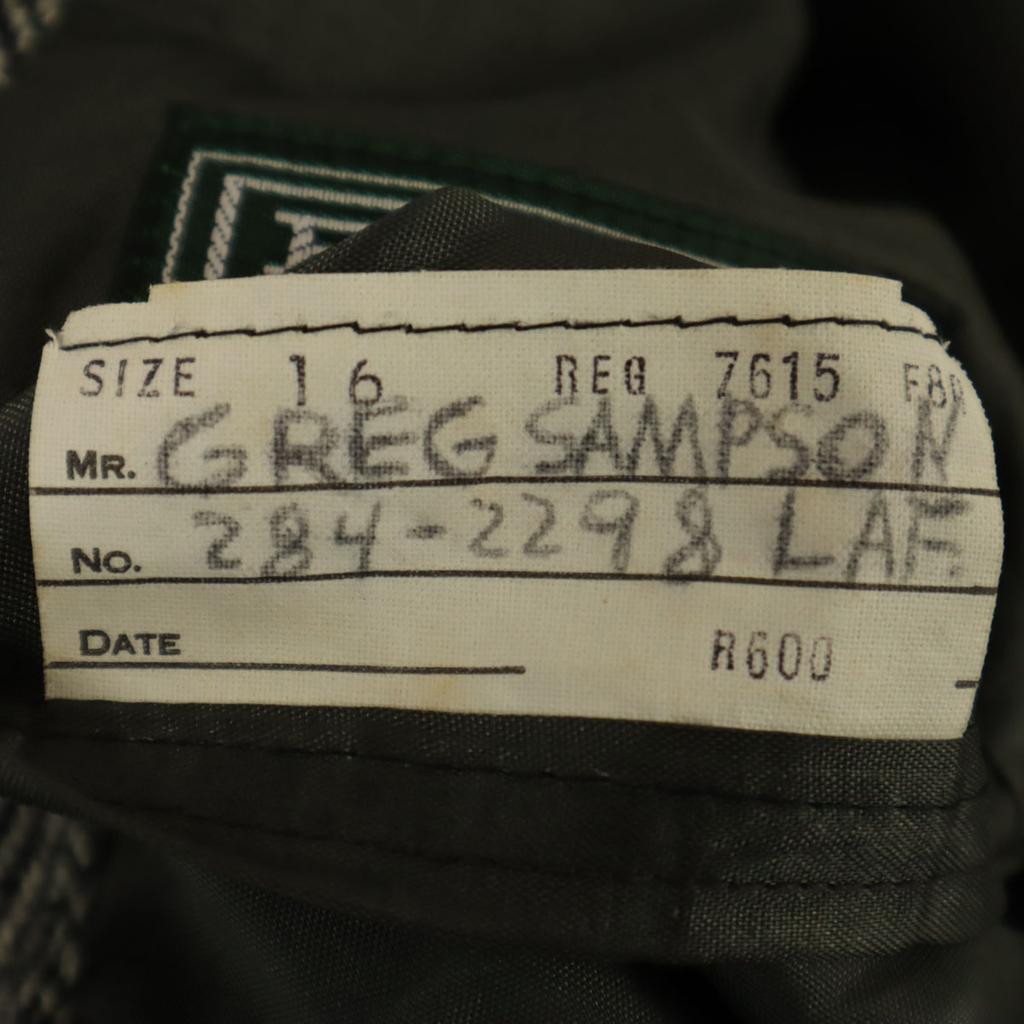 Polo by Ralph Lauren 80s Vintage Green Tag Herringbone tailored jacket 16 Women Used