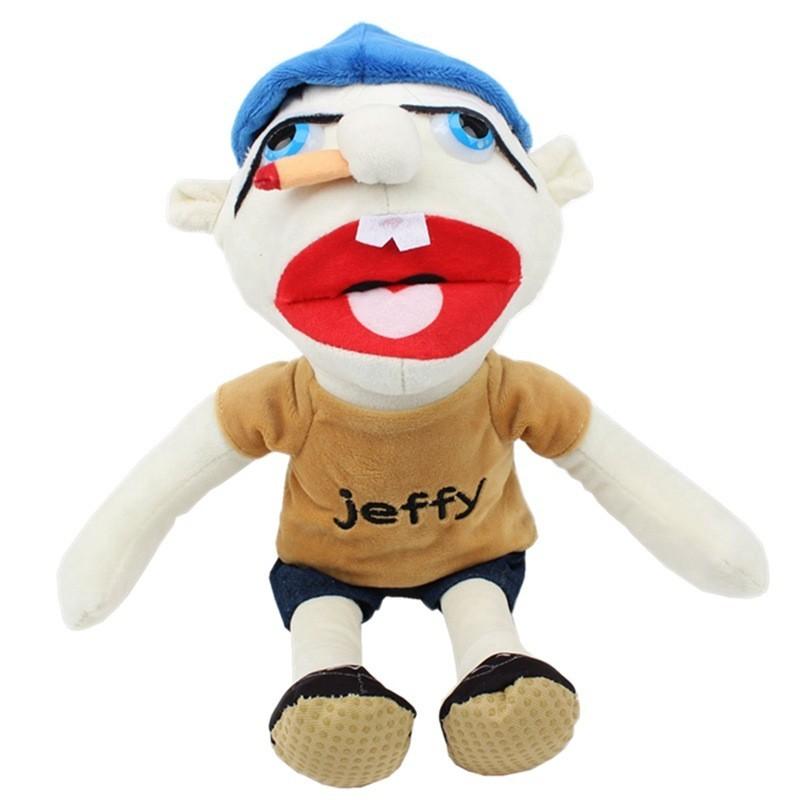 Quirky Jeffy Cartoon Plush Puppet Hand Puppet For Creative Play And Parent Child Interaction