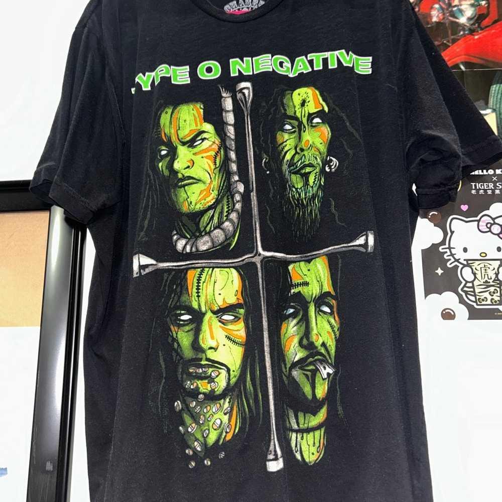 Vintage 2008 Type O Negative Negameistour Tour T-Shirt Rare Band Tee S-5XL Unisex T-Shirt L