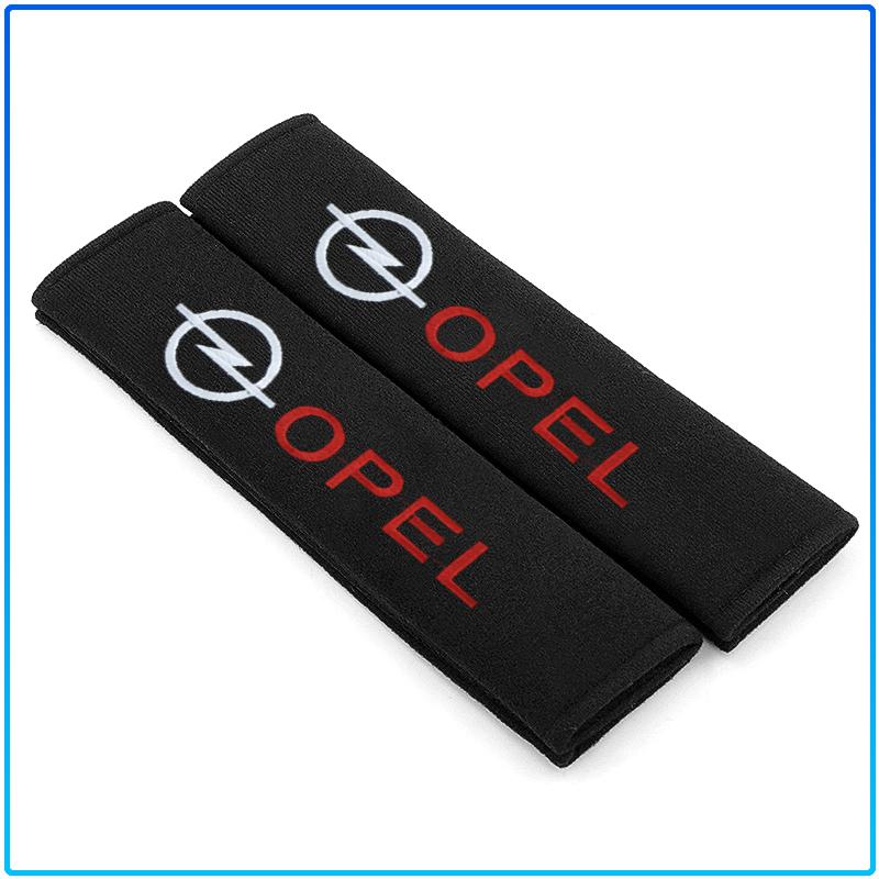 Car Seat Belt Cover Adjustable Plush Safety Belt Cover Shoulder Pad For Opel Astra H G Corsa Insignia Astra Antara Meriva Zafira Interior