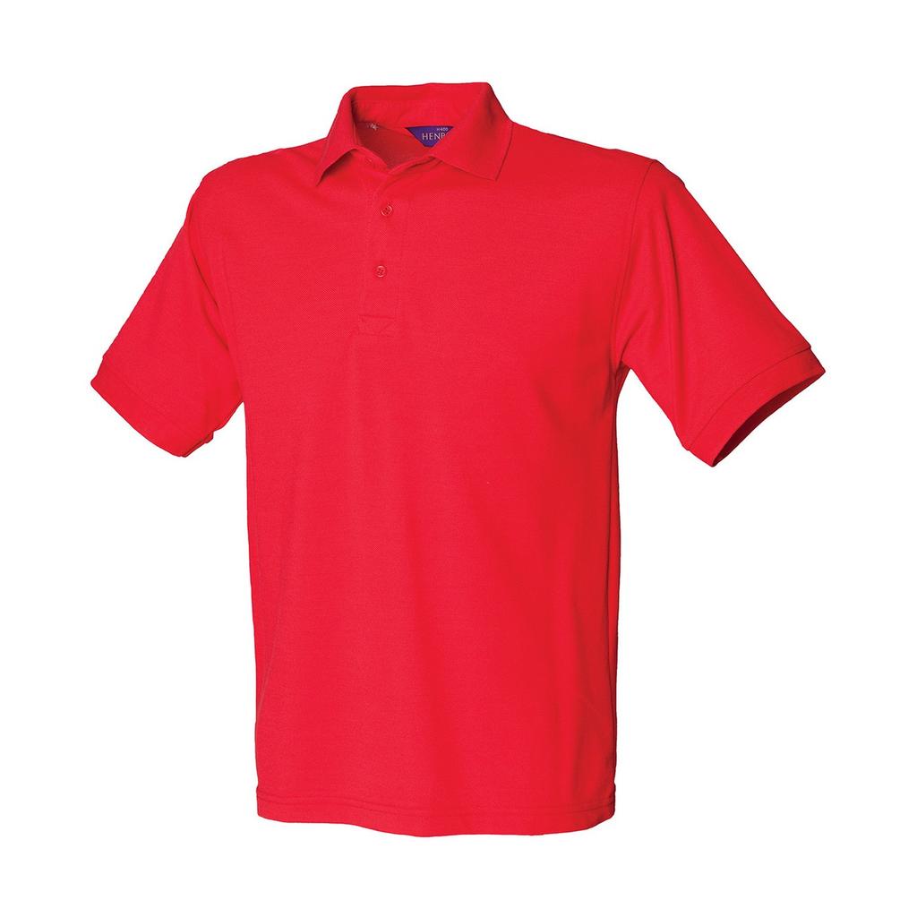 Henbury Mens Polycotton Heavy Polo Shirt