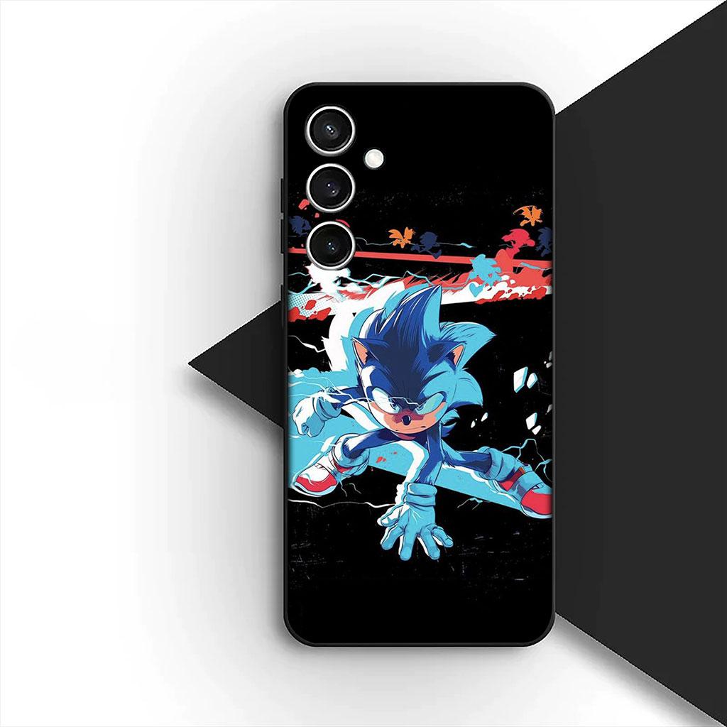Phone Cover for Motorola Moto G22 G23 G32 G53 G60 G72 G64 G20 G8 G9 Plus Power E13 E20 E32 Soft Case Hedgehog S-Sonics-Poster