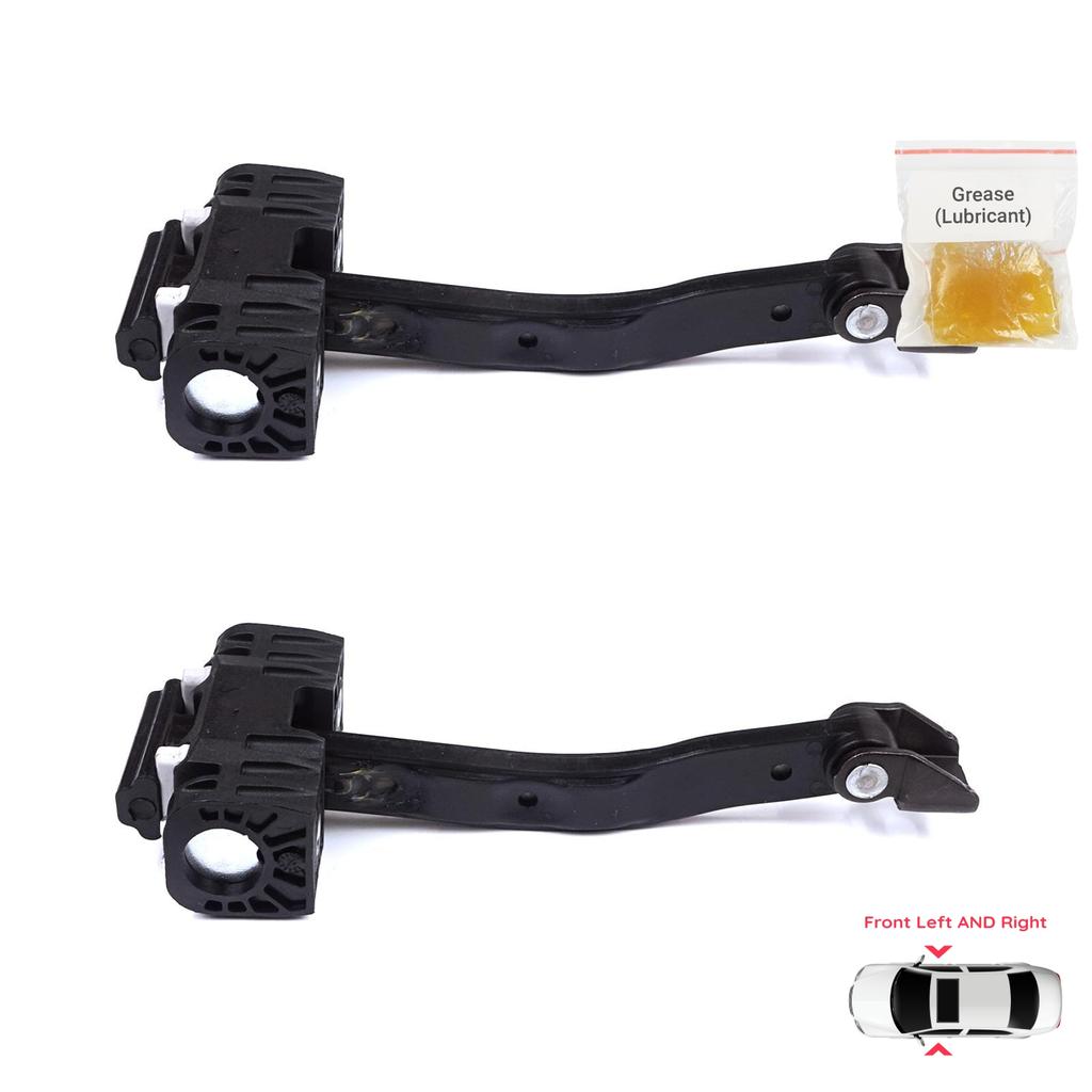 EDP1400-1 2 Pieces Front Door Stop Check Assy Limiter Strap for BMW 5 Series F10 F11 F18 LCI 2009-2017 51217182005  
