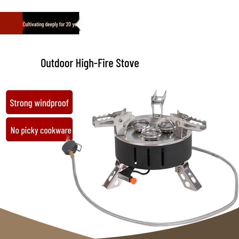 Beifu Triple Burner High Power Outdoor Stove Kit