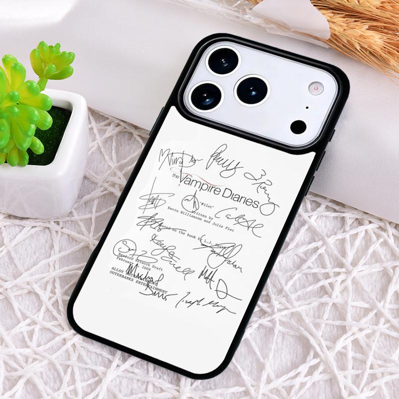 The Originals Vampire Diaries Shockproof Phone Case for iPhone 17 Air 16e 15 11 12 14 13 Pro Max Cover Coque