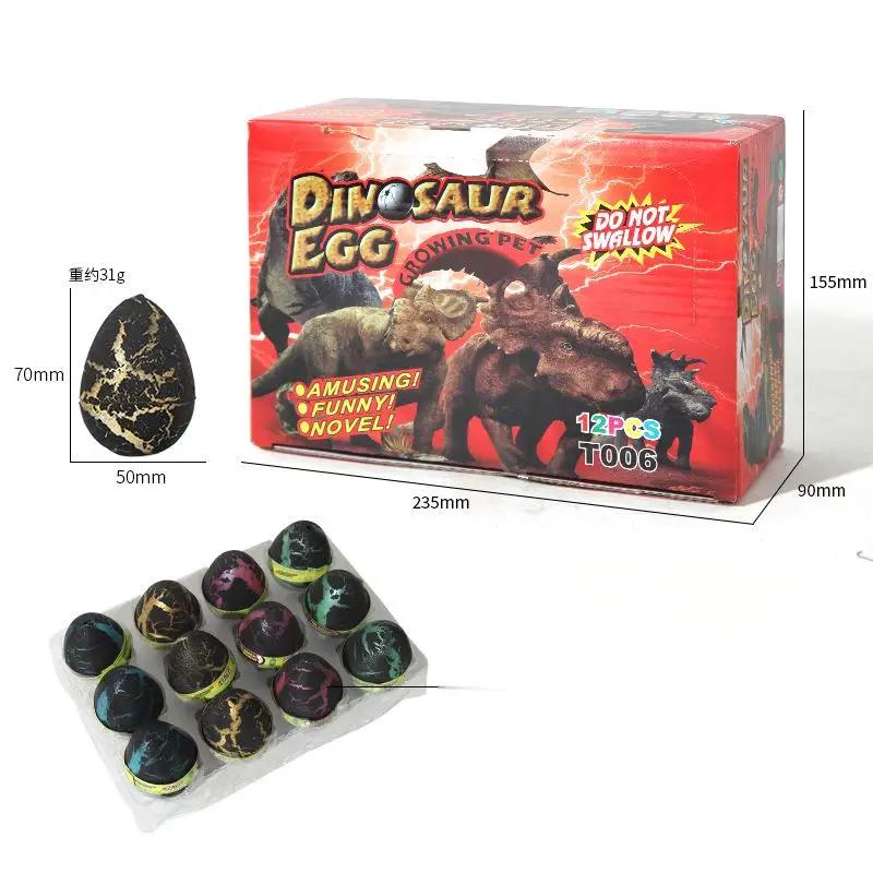 Velikonoční Magická líhnutí Růstové dinosauří vejce Líhnutí dinosauřího vejce ve vodě Růstová hračka Pro děti Podivné Namáčení Dinosauří vajíčko Hračka