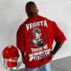 2026 New Dragon Ball Anime T-shirt Summer Vegeta Double Sided Printed Men's and Women's Street Hip Hop Casual Short Sleeve Top