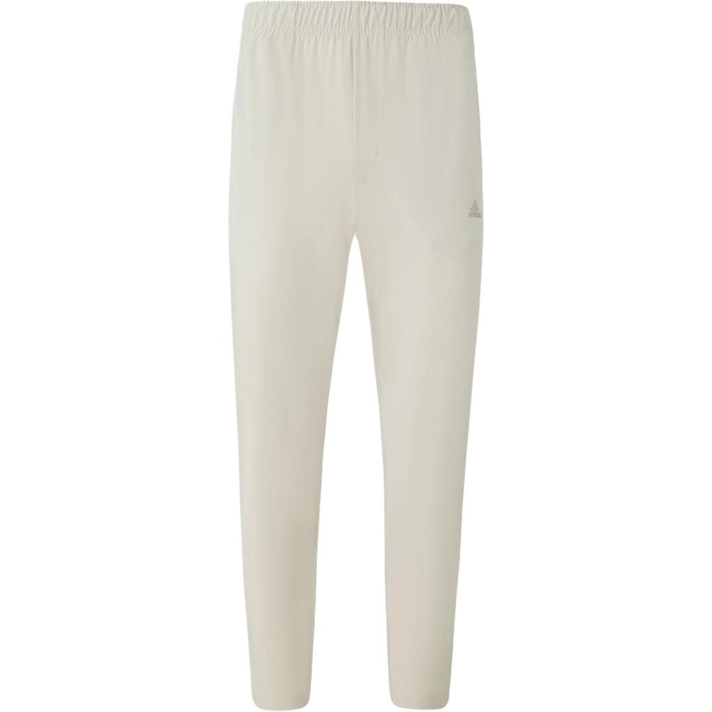 Adidas M L Wvn Pants Solid Lightweight Business Casual Knitted Sports Pants Men Pants Light-Sesame Light-Gray JI9063
