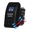 12v/24v Blue Led Light 5 Pin On Off SPST Rocker Switch 7 Pin On Off On ARB Carling Style Car Boat Waterproof Pump Push Switch
