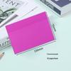 Colorful Transparent PET Sticky Notes with Strong Adhesion for Students and Office Use