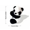 Ornament Home Decoration Curtain Clamp Stuffed Doll Plush Animal Toys Mini Hugging Panda Clip