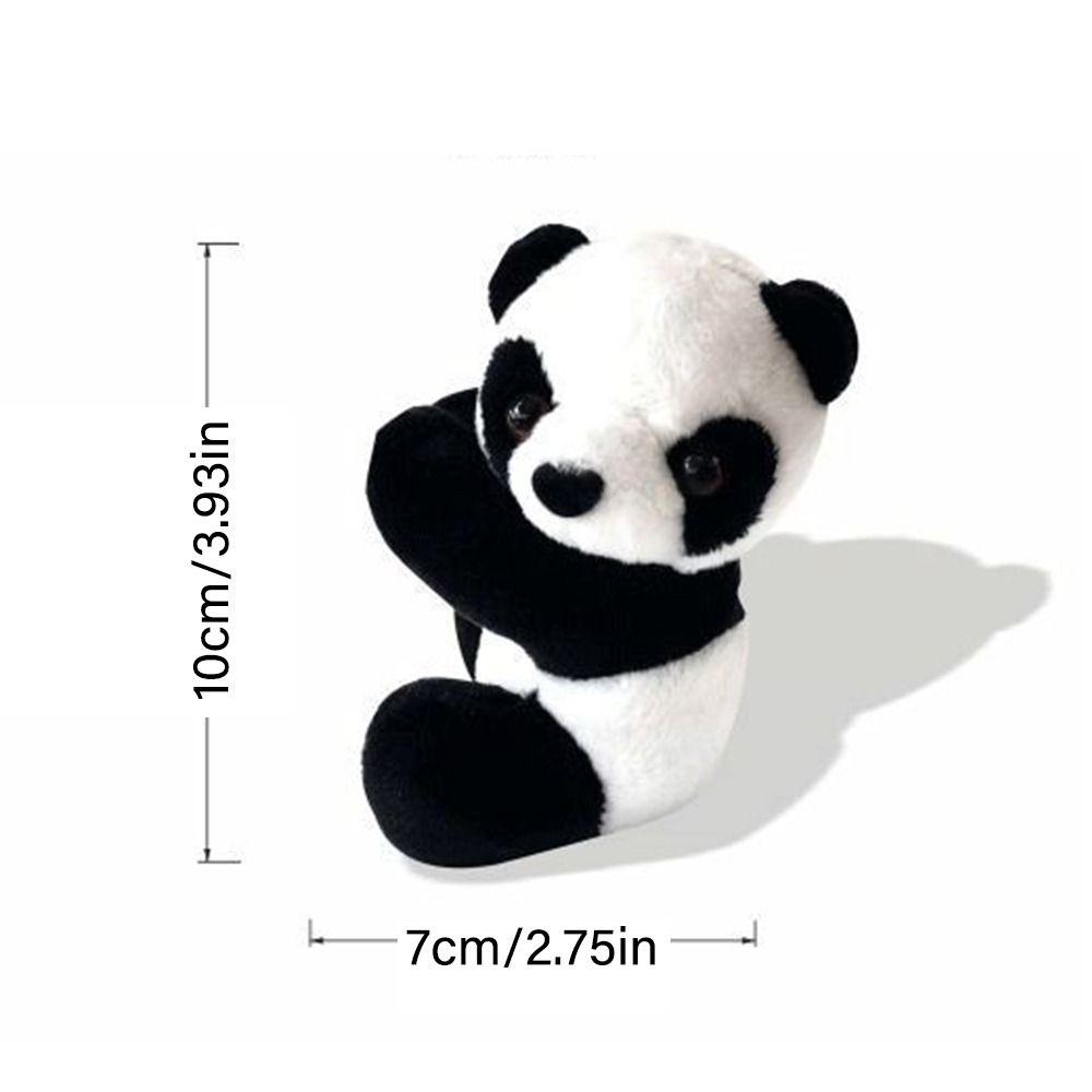 Ornament Home Decoration Curtain Clamp Stuffed Doll Plush Animal Toys Mini Hugging Panda Clip