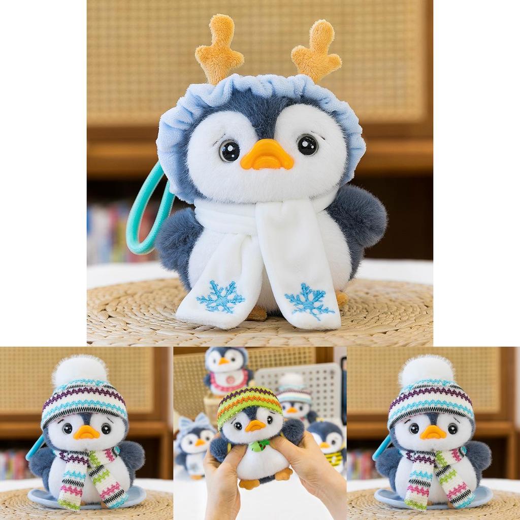 Plush Penguin Doll With Soft Short Pile Fabric For Kids Baby Gift And Room Decor