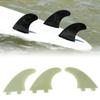 3 Stück Surfbrett Heckflosse Leichte Surf-Flossen Set für Board Surfbrett Heck