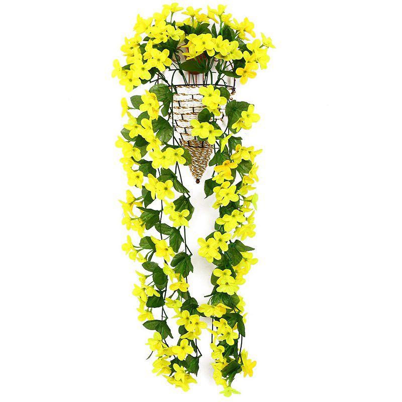 Artificial Fake Hanging Flowers Vine Plant Home Garden Decoration Indoor Outdoor