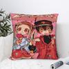 Japanses Anime H-Hanako Kun Pillow Case  Print Pillow Cover For Living Room Bed Chair Retro Trendy Pillowcases
