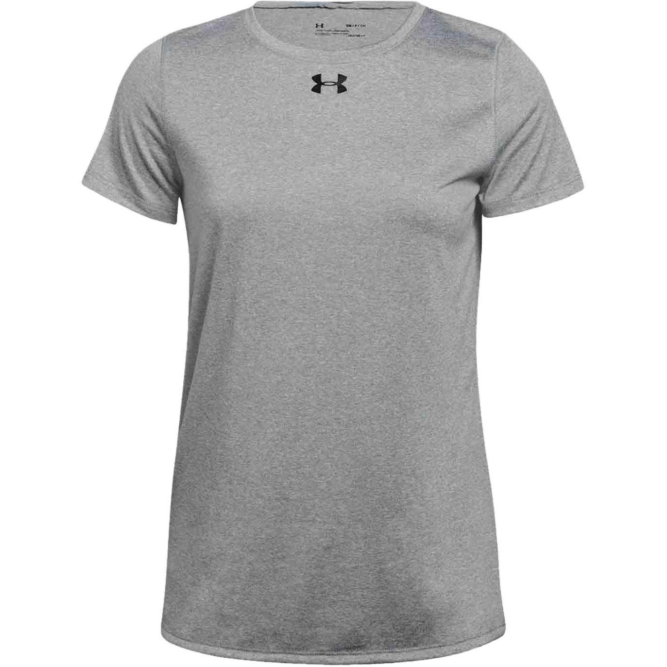 

Under Armour Locker 2.0 Round Neck Fashion Comfortable Versatile Short Sleeve Regular T-Shirt Women Tops 1305510-025 XS