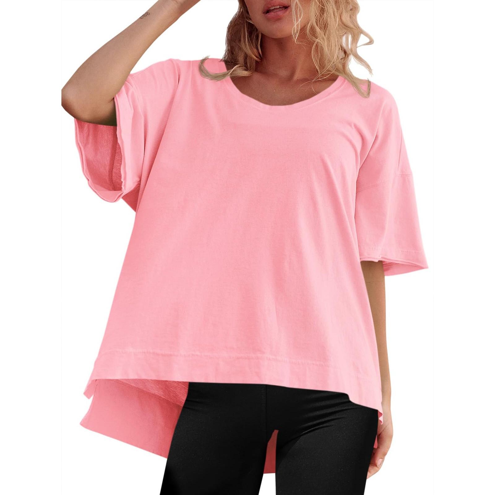 

Женские повседневные свободные рубашки модные топы футболки футболки S