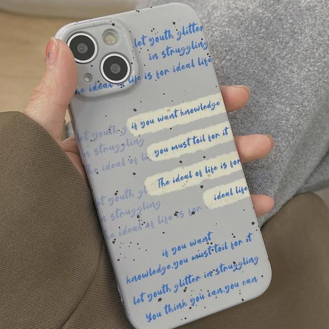 

Защитная оболочка с буквенной этикеткой для Iphone 11 12 Promax 14 Pro Max 13promax крутая противоударная нескользящая задняя крышка чехол для телефона For iphone 14pro